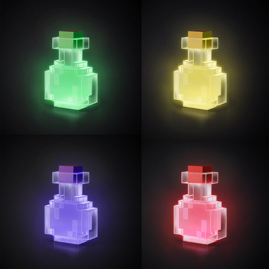 Minecraft Potion Lamp - Color Changing