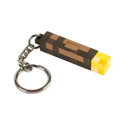 Minecraft Torch Keychain